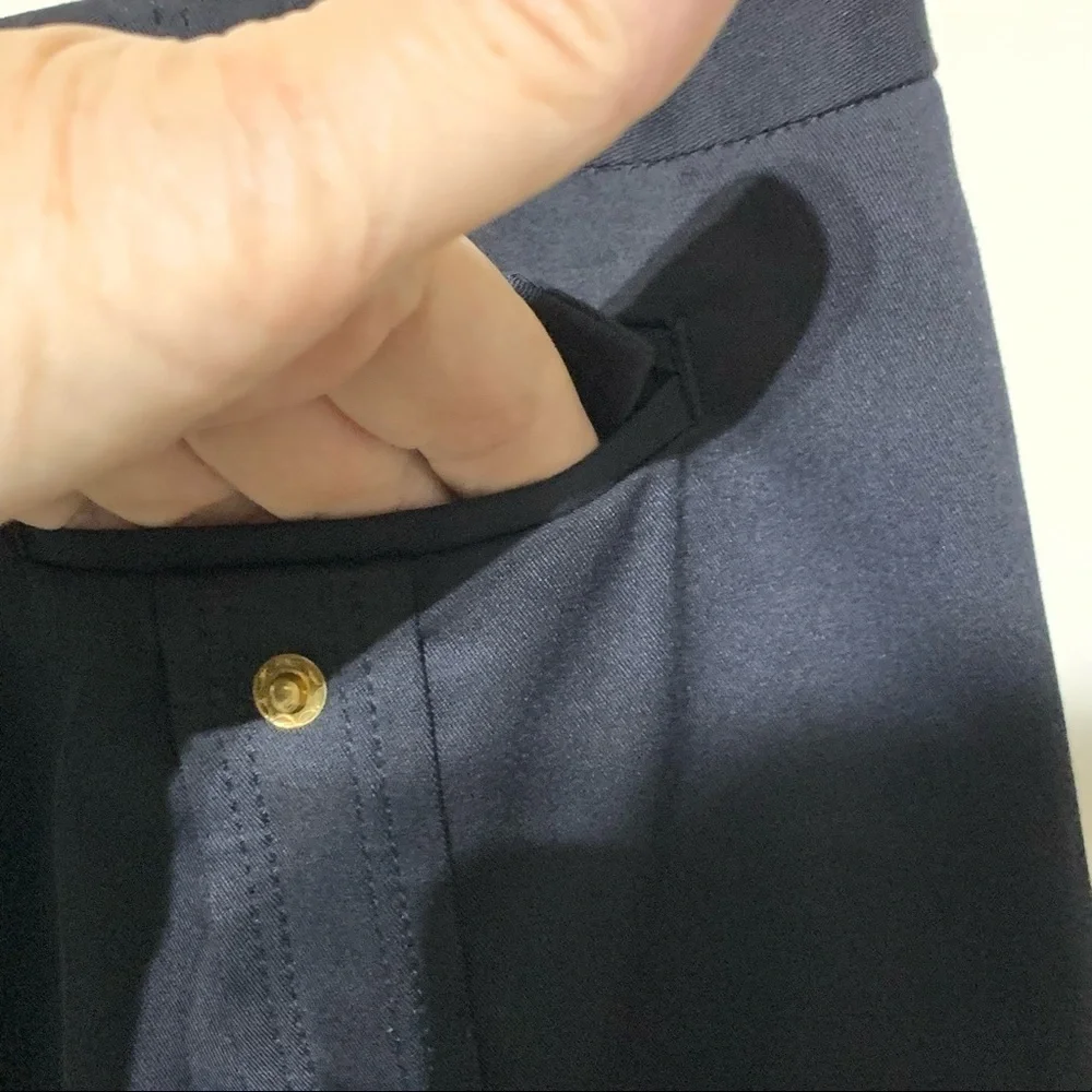 PETER Nygard Navy Casual Skirt Size 10